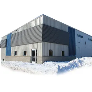 prefab warehouse light steel structure manufacturing hangar/showroom/restaurant/hotel peb building design