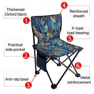Durable Portable Folding <strong>Fishing</strong> <strong>Chair</strong> <strong>Easy</strong> Carry Outdoor Furniture Design - Product Image 5