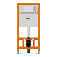 OEM/ODM Réservoir d'eau caché à cadre métallique pour toilettes suspendues au mur à double chasse d'eau