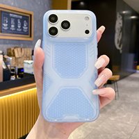 Coque Ultra Mince Rafraîchissante pour iPhone 16 17 18 Pro Max – Toucher Doux, Respirante, Dissipation Thermique, Antichoc, Protection Arrière Respectueuse de la Peau