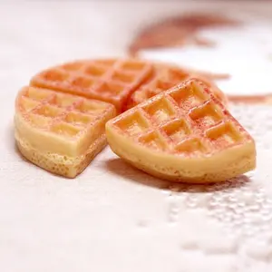 100Pcs Assorted Festive Party Decor Biscuit Resin Craft Dollhouse Miniature Craft Slime Charms Hair Bow Center Accessories
