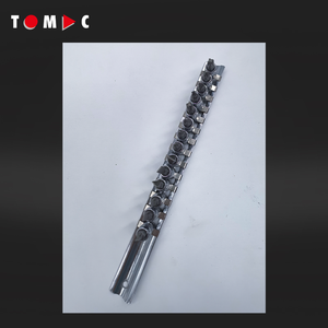 14 Stuks Din Niveau 1/4 "<span class=keywords><strong>Dr</strong></span> S2 Bits Sockets, Ph, Pz, Sl Set Met Metalen Rail - Product Image 5