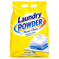 Poudre de lessive OEM/ODM, poudre de détergent pour le linge