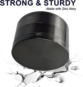 Moulin à herbes et tabac en alliage d'aluminium, nouveau design, vente en gros, pour fumer, poudre de <span class=keywords><strong>sciure</strong></span> de bois, cocktail - Product Image 3