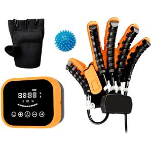 Équipement de gants de robot de rééducation pour la récupération d'accident vasculaire cérébral, l'exercice de force de la main et l'entraînement adaptatif du doigt hémiplégique - Product Image 1
