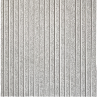 Panneaux acoustiques décoratifs en fibre de polyester 100 % écologiques pour l'école, la maison et le bureau