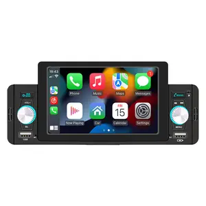 Lecteur android de voiture 5 pouces 1din haute définition grand écran voiture Mp5 hôte Carplay lecteur Internet Mobile