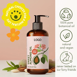 Huile d'amande douce, huile de base pour la dilution des huiles essentielles, qualité cosmétique, pour la fabrication de savon, lotion, beurre corporel, <span class=keywords><strong>baume</strong></span> à lèvres. - Product Image 2