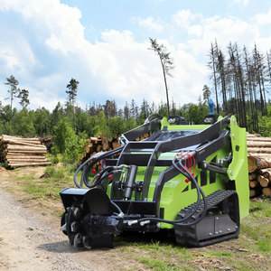 Chargeuse compacte sur chenilles Honda de haute qualité, moteur hydraulique à engrenages, moteur à essence, garantie 1 an - Product Image 6