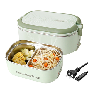 Electric <b>Lunch</b> <b>Box</b> No Microwave Required Portable Food Warmer Heater Keeps Food Warm Fresh <b>Heated</b> <b>Lunch</b> <b>Box</b> for Ideal Driver - Product Image 1