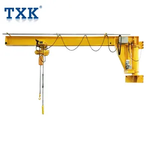 TXK Kran Boden Montiert Drehen (360 grad) 1ton 3 Tonnen 5 Ton Jib Kran Preis