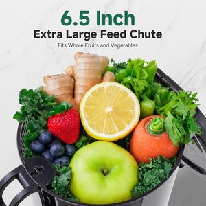 <b>Small</b> Kitchen Appliance Vertical Slow Masticating Cold Press Pure <b>Juicer</b> Compact with Reverse Function and Easy to Clean - Product Image 3