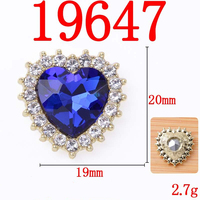 Breloques Bling de Luxe pour Décoration de Chaussures et Étuis – Ornements Scintillants à Dos Plat