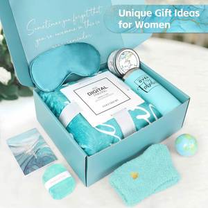Cadeaux d'anniversaire parfaits pour les femmes, maman, sœur, amies, panier de soins personnels, couleur bleu ciel, nouveau design 2023, cadeaux de rétablissement rapide - Product Image 5