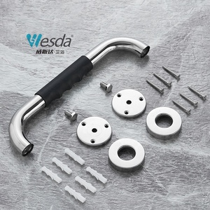 Wesda Barres d'appui antidérapantes en acier inoxydable pour le bain et la douche Rail de <span class=keywords><strong>toilette</strong></span> pour handicapés pour salles de bain Accessoire pour handicapés - Product Image 5