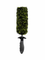 Brosse de nettoyage de phares de voiture, nouveau design, vente directe usine, pour lavage extérieur, manche noir, usage extérieur