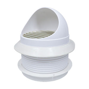 ฝาครอบช่องระบายอากาศทรงกลมกันน้ำยี่ห้อ TUOSHENG สำหรับติดตั้งบนผนังหรือหลังคา สีขาว รับประกัน 3 ปี ติดตั้งง่ายสำหรับระบบ HVAC - Product Image 6