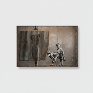 Cuadro en lienzo con diseño de escena urbana de grafiti, estilo Art Deco, decoración moderna para colgar en la pared - Product Image 2
