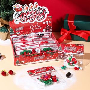 Jouets de Noël à presser au design attrayant, Slime solide en colle souple avec griffe de chat, pour le soulagement du stress de Noël, sensation de pincement réaliste - Product Image 2