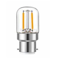 Ampoule LED flexible à filament miniature de petite taille E27 2W en verre ambré 230V