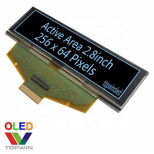 หน้าจอแสดงผล OLED ขนาดเล็ก Topwin 2.8 นิ้ว ความละเอียด 256x64 รุ่น UG-5664ASWDF01 อินเทอร์เฟซแบบ I2C SPI และแบบขนาน - Product Image 6