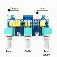 XH-M802 carte de tonalité passive amplificateur préampli Module d'alimentation faible réglage du son élevé électronique bricolage PCB
