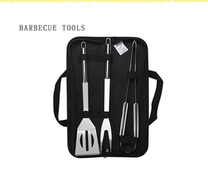 <span class=keywords><strong>Barbecue</strong></span> <span class=keywords><strong>Barbecue</strong></span> accessoires ensemble en acier inoxydable Portable <span class=keywords><strong>Barbecue</strong></span> outils résistant à la chaleur cuisine cuisson spatule ensemble pelle fourchette <span class=keywords><strong>pince</strong></span> - Product Image 2