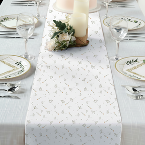 Decoración moderna para el hogar, camino de mesa elegante, mesa de comedor decorativa, lino para cocina y fiestas - Product Image 1