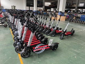 Trottinette électrique pliable robuste 11 pouces 2400W double moteur 48V en alliage d'aluminium pour adultes, capacité de charge 200 kg - Product Image 3