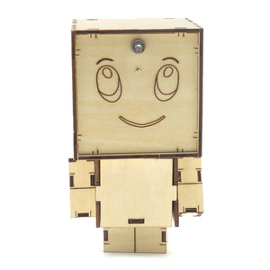 Kits de robotique, modèle de robot en bois à assembler, enseignement éducatif STEM, projet de bricolage scientifique pour les étudiants - Product Image 1