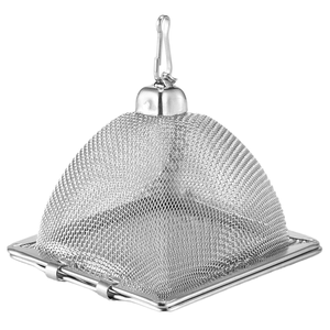 Bán Buôn Thêm Tốt Lưới Trà Lọc Infuser Kim Tự Tháp Hình Dạng 304 Thép Không Gỉ Với Chuỗi Di Động Thiết Kế Đánh Bóng Thìa - Product Image 1