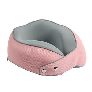 Yide – oreiller de voyage en forme de U, 28x26x14cm, support en mousse à mémoire de forme, pour la sieste au bureau et l'utilisation en avion, couleur unie, design portable - Product Image 5