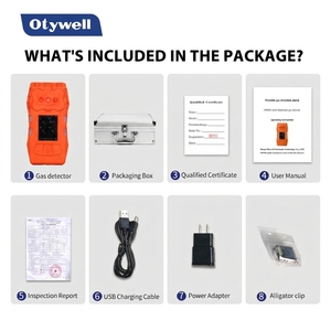 เครื่องตรวจวัดก๊าซหลายชนิดแบบพกพา Otywell สำหรับพื้นที่แคบ LEL O2 H2S CO IP66 พร้อมปั๊ม - Product Image 6