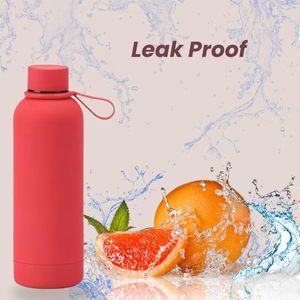 Phổ biến nhất màu đỏ thép không gỉ chai nước không có chì mà là máy rửa chén an toàn đi lại thể thao ngoài trời chai nước nóng - Product Image 3