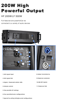Módulo Amplificador Digital HDL 20-A DSP Clase D de 1400W, Placa de Potencia de Audio Metálica Compatible con Reemplazo de Altavoces Line Array