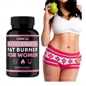 Kapsul Diet Keto Vegan Ausreson Bhb <span class=keywords><strong>Pil</strong></span> Pembakar Lemak Pelangsing Cepat Suplemen Pembakar Lemak Malam Hari Kapsul Keto Bhb - Product Image 1