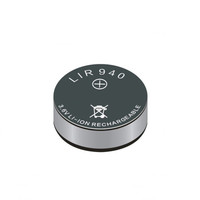 Lir940 Batería de botón de iones de litio 3,6 V 25mAh Célula de moneda de litio recargable LIR940