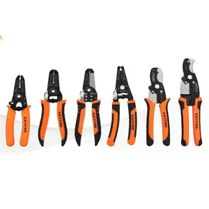 Pelacables, herramienta para pelar cables, alicates de corte, cortador de cables, crimpadora autoajustable, alicates de herramienta manual multifunción - Product Image 1