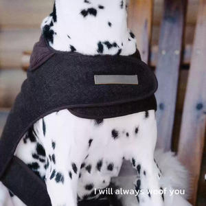 O inverno luxuoso Pet veste a jaqueta Eco-friendly do cão do estilo britânico clássico sólido do algodão para cães pequenos de tamanho médio para o Natal - Product Image 5