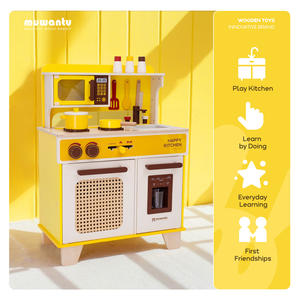 Jouet de cuisine en bois MUWANTU, jouet d'imitation, maison de jeu, jouet de cuisson, jeu de rôle pour enfants d'âge préscolaire - Product Image 2