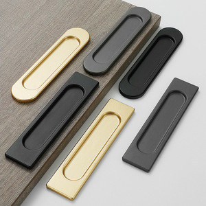 Manija <span class=keywords><strong>de</strong></span> puerta corredera sin perforaciones <span class=keywords><strong>de</strong></span> diseño moderno plano oscuro <span class=keywords><strong>para</strong></span> cocina Canggu gabinete <span class=keywords><strong>de</strong></span> vidrio y puerta <span class=keywords><strong>de</strong></span> pantalla Pastebin - Product Image 1