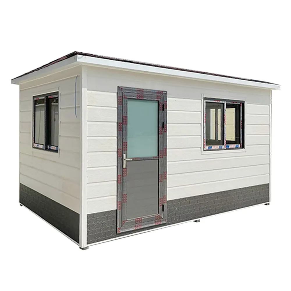 Wirtschaft liche kleine billige Kabine ein Schlafzimmer Sandwich Panel kleines Haus Fertighaus Fertighaus zu verkaufen