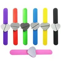 Jam Braiding Gel Magnetic Hair Clip Wrist Band Hair Clips Bracelet for  Hairpin collection(#4Purple)