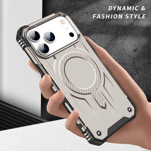 OMEVE pour <span class=keywords><strong>iPhone</strong></span> 17 Pro Max étui magnétique de qualité <span class=keywords><strong>militaire</strong></span> étui de protection contre les chutes pour <span class=keywords><strong>iPhone</strong></span> 16 Pro Max 17 Air 16e 15 Plus 14 Pro - Product Image 5