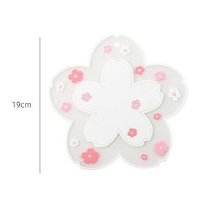 Flower <b>Table</b> Girls Heart Cherry Blossom Non-Slip Bowl Mat Tea <b>Coaster</b> - Product Image 6