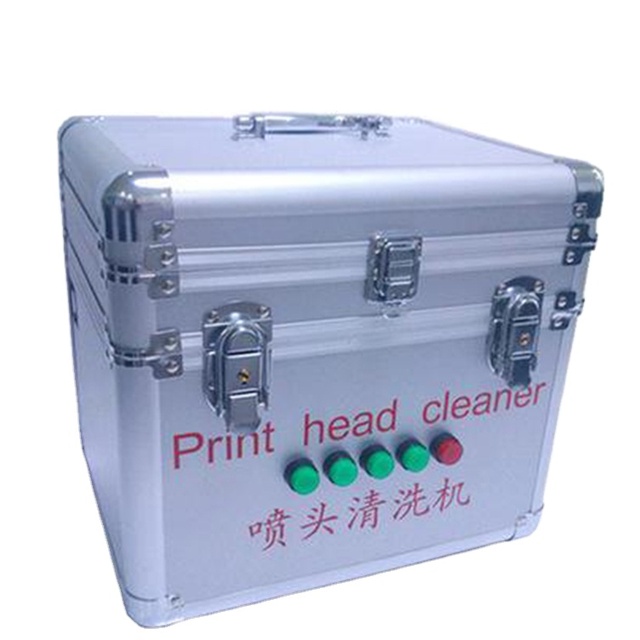 China Price Electronic Small Portable Mini Ultrasonic Print Head Cleaner/printhead Cleaning Machine