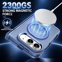 Étui de téléphone avec support magnétique pour iPhone Duo, support rotatif à 360 degrés, aimant puissant, protection de la charnière 2300