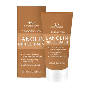 Etiqueta privada 100% bálsamo para pezones orgánico Natural mantequilla calmante crema hidratante Crema para pezones para amamantar - Product Image 3