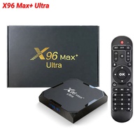 Lecteur multimédia Android 11.0 X96 Max+ Ultra Amlogic S905X4 WiFi 2.4G/5G 8K H.265 HEVC X96max