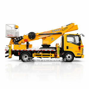 Iisuzu 28m High Reach Bucket Truck Light Duty Aerial Work Platform with 6 Section Telescopic Boom - Product Image 6
